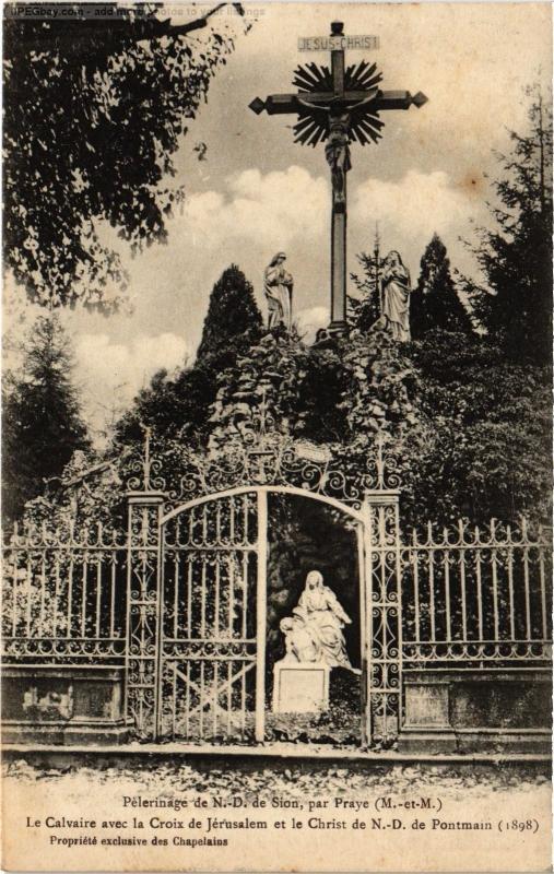 Carte postale ancienne Sion Pelerinage de N.-D.