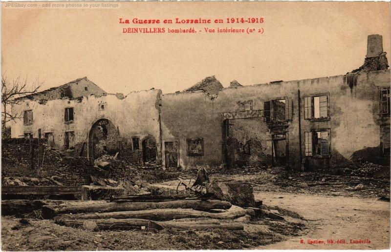 Carte postale ancienne Deinvillers vue interieure