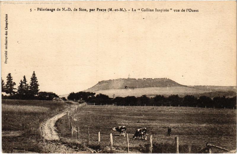 Carte postale ancienne Sion Pelerinage de N.-D.
