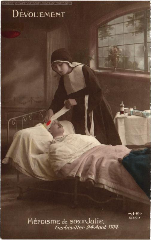 Carte postale ancienne Gerbeviller souvenir