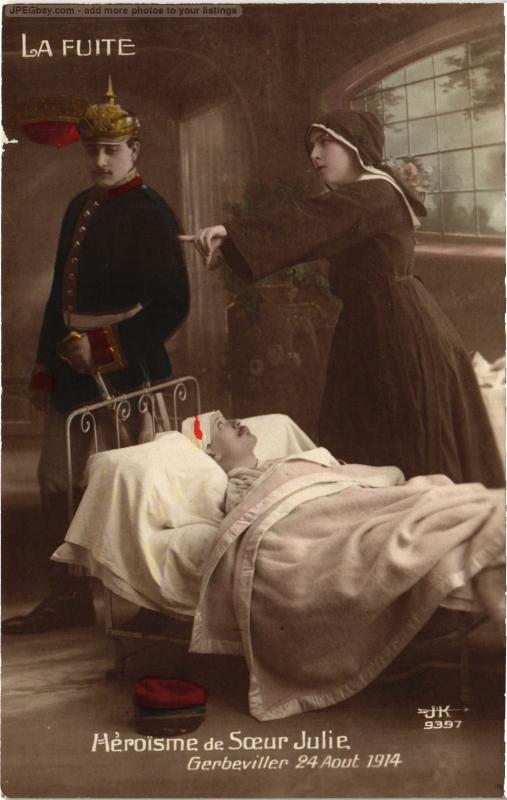 Carte postale ancienne Gerbeviller souvenir
