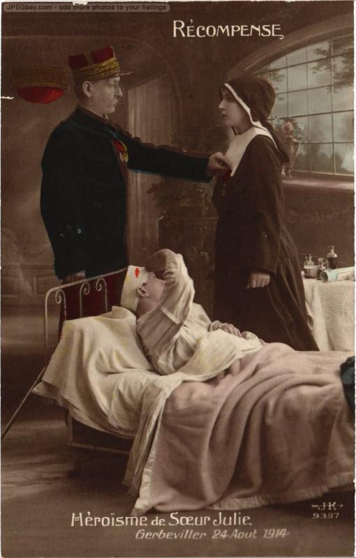 Carte postale ancienne Gerbeviller souvenir