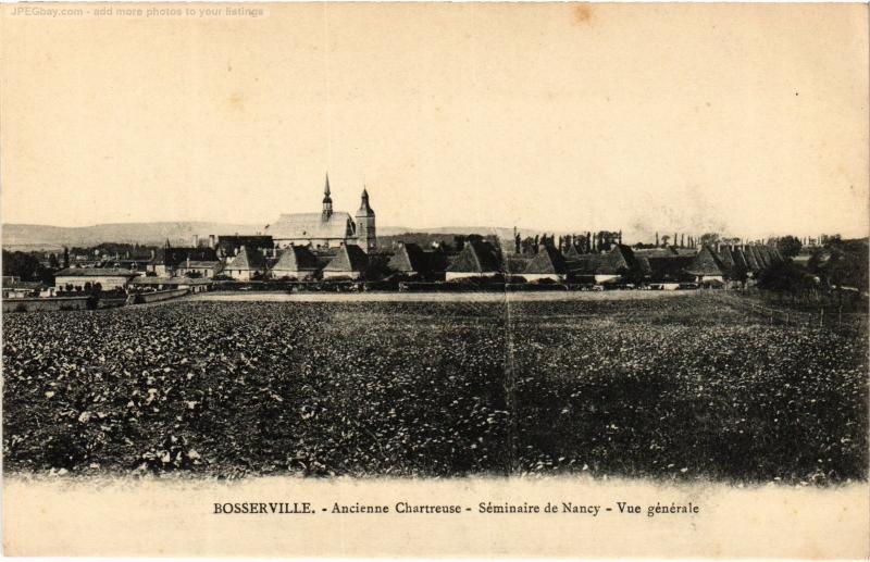 Carte postale ancienne Bosserville Ancienne Chartreuse