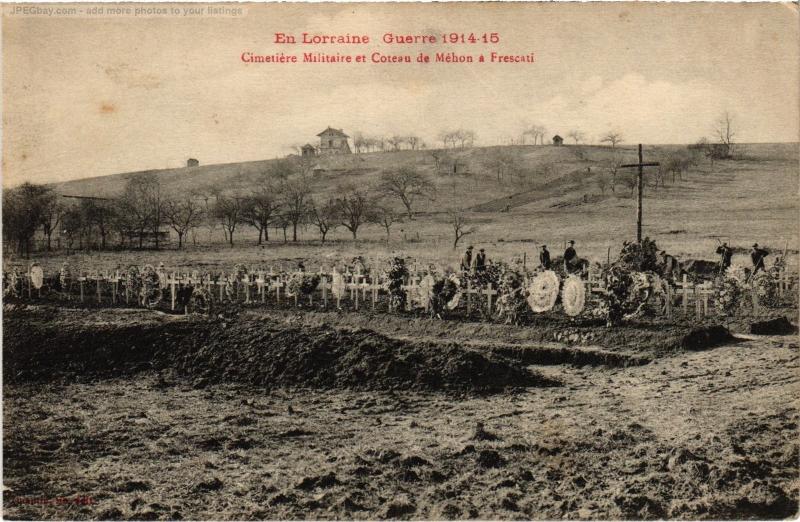 Carte postale ancienne Cimetiere Militaie