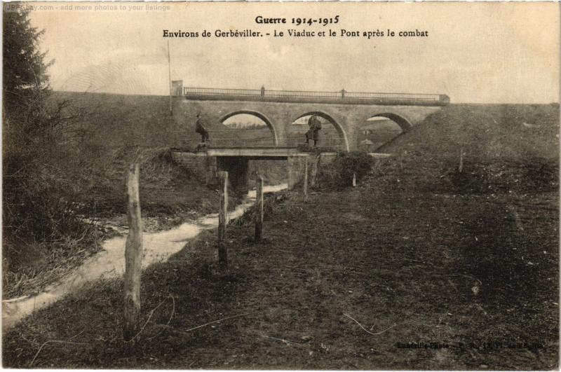 Carte postale ancienne Le viaduc et le pont