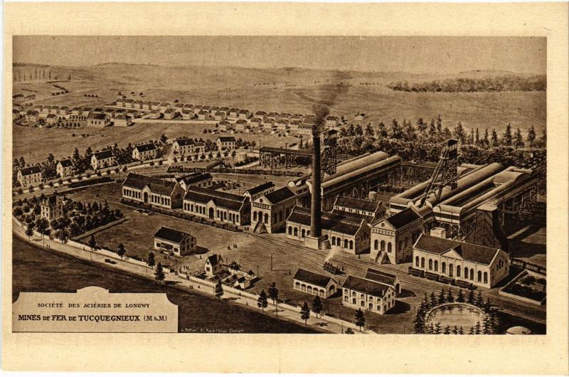 Carte postale ancienne Acieres de Longwy à Longwy