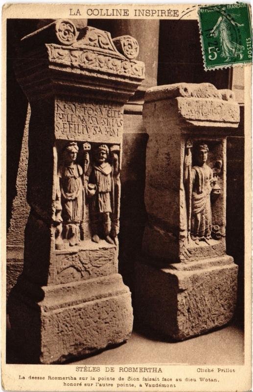 Carte postale ancienne Steles de Rosmertha