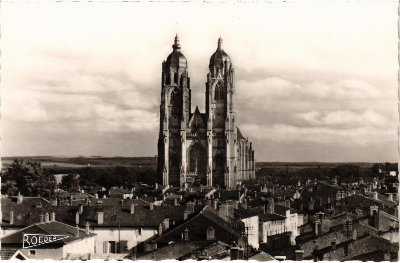 Carte postale ancienne St Nicolas du Port vue generale la Basilique