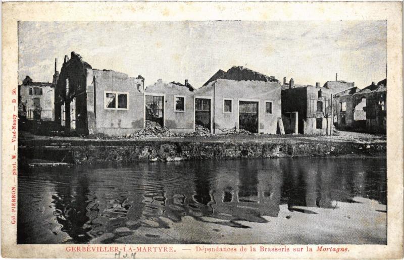 Carte postale ancienne Gerbeviller Dependances de la Brassiere