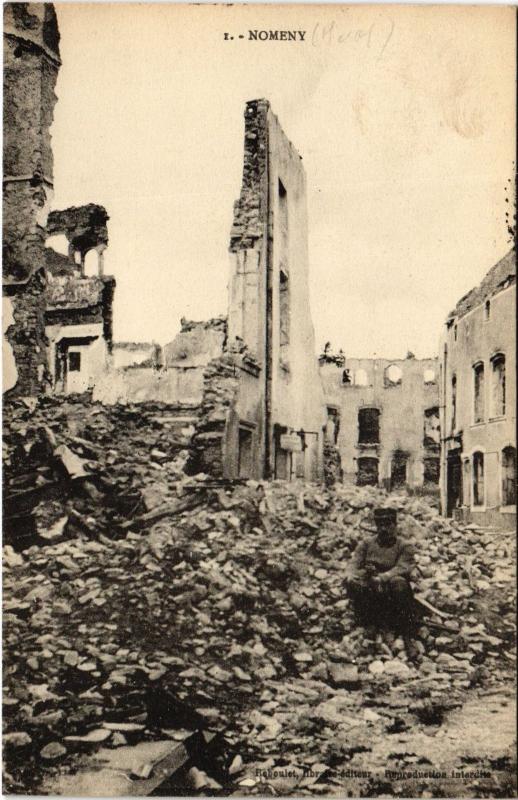 Carte postale ancienne Nomeny à Nomeny