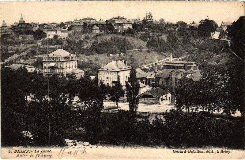 Carte postale ancienne Briey la levee