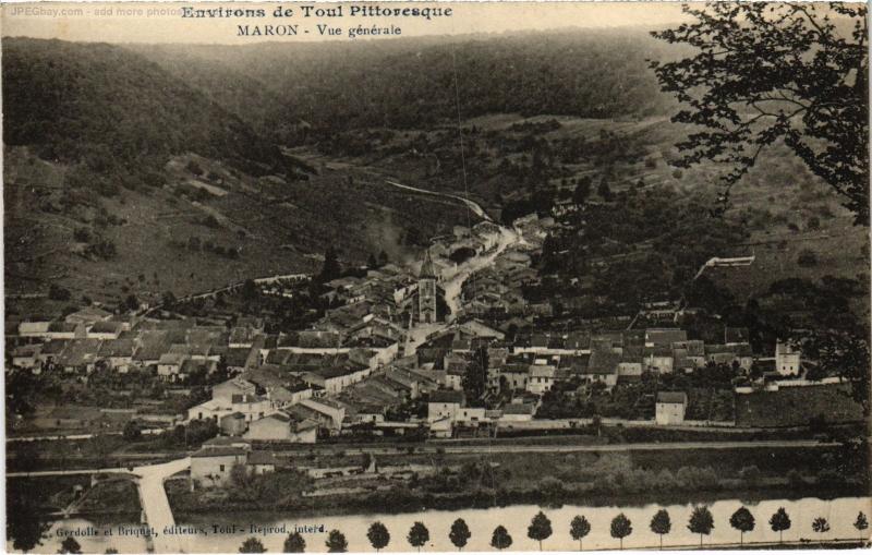 Carte postale ancienne Maron vue generale à Maron