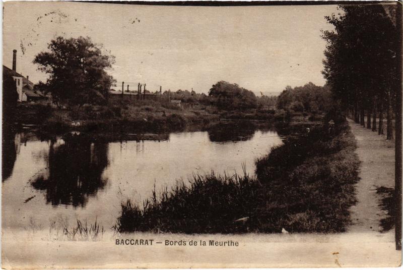 Carte postale ancienne Baccarat Brods de la Meurthe à Baccarat