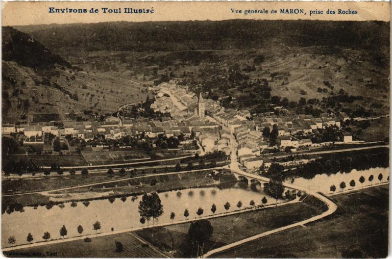 Carte postale ancienne Maron vue generale à Maron