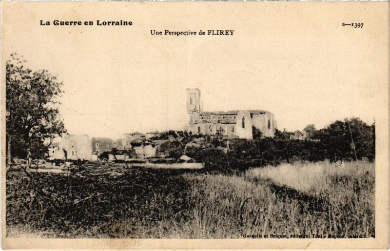 Carte postale ancienne Flirey une Perspective à Flirey