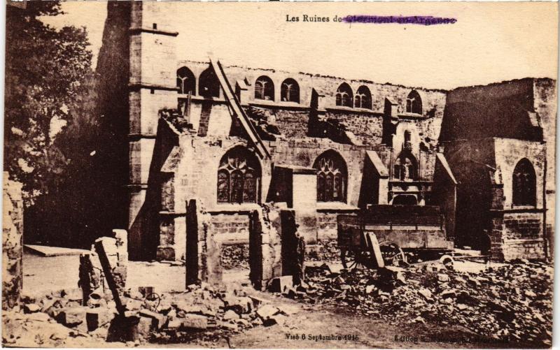 Carte postale ancienne Les Ruines
