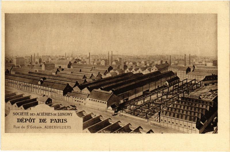 Carte postale ancienne Acieres de Longwy à Longwy