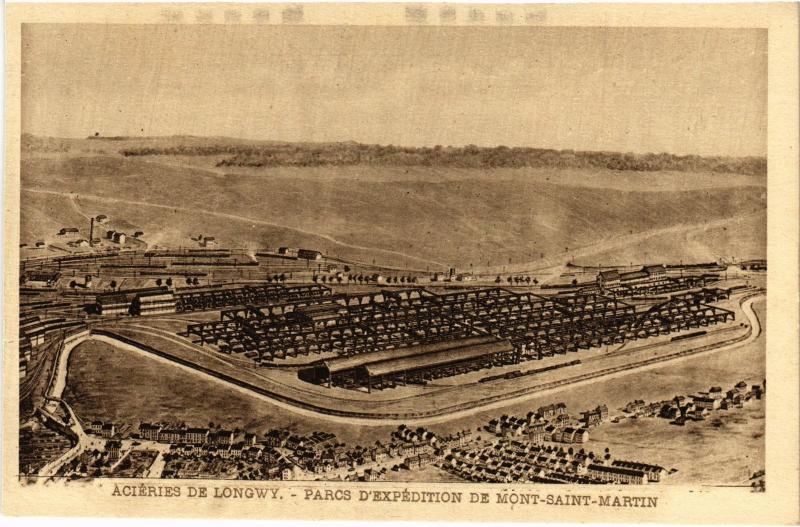 Carte postale ancienne Acieres de Longwy à Longwy