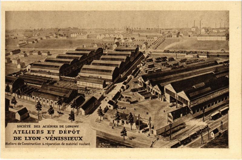 Carte postale ancienne Acieres de Longwy à Longwy