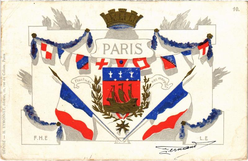 Carte postale ancienne Paris