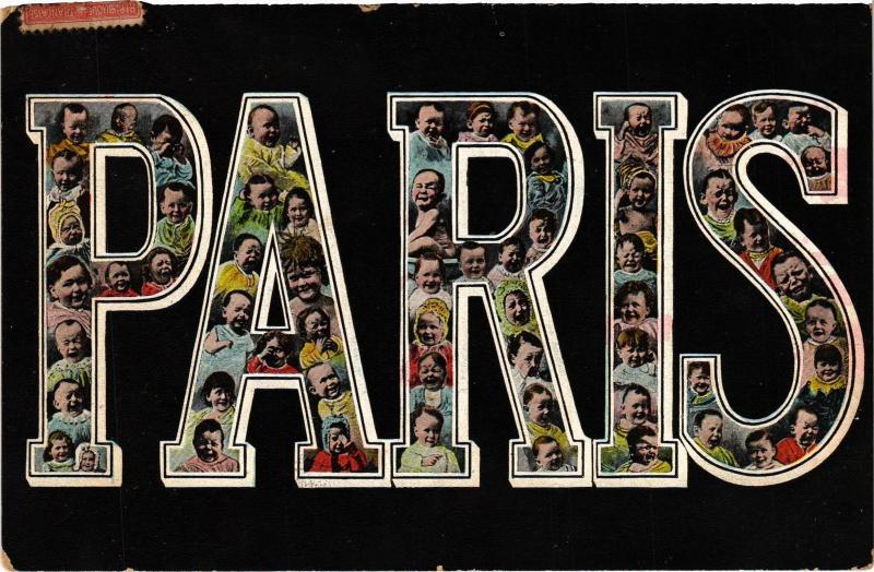 Carte postale ancienne Paris