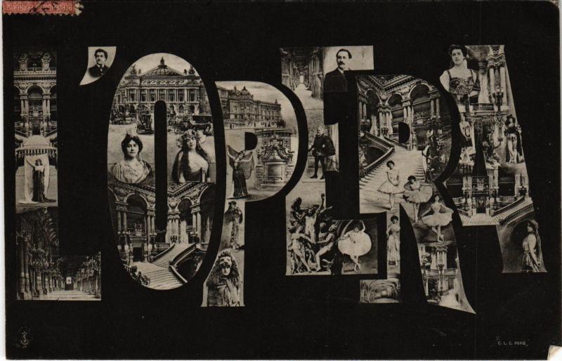 Carte postale ancienne Paris 9e - l'Opéra à Paris 9e
