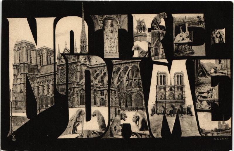 Carte postale ancienne Paris 4e - Notre-Dame à Paris 4e