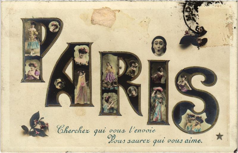 Carte postale ancienne Paris