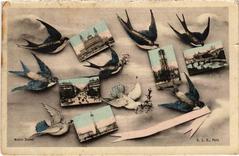 Carte postale ancienne Paris