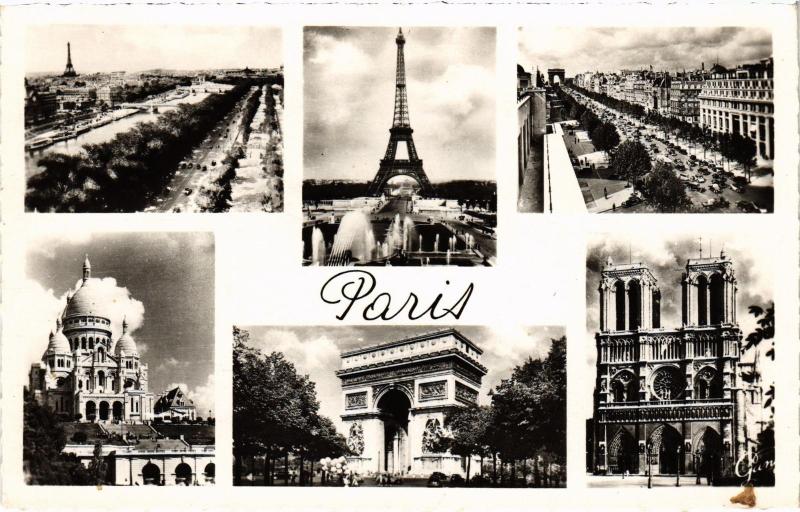 Carte postale ancienne Paris