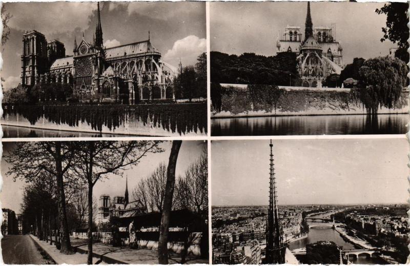 Carte postale ancienne Paris 4e - N.D. et L'Abside à Paris 4e