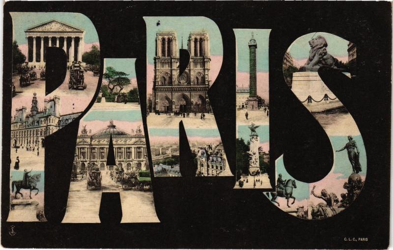 Carte postale ancienne Paris