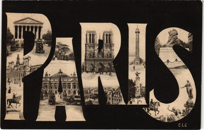 Carte postale ancienne Paris