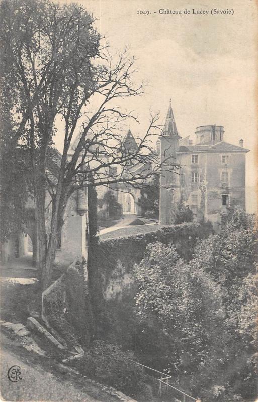 Carte postale ancienne Chateau De Lucey à Lucey