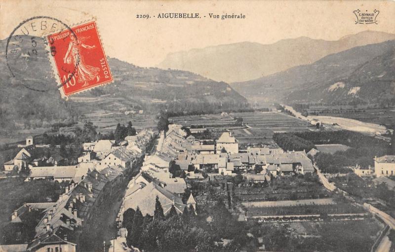 Carte postale ancienne Aiguebelle - Vue Generale
