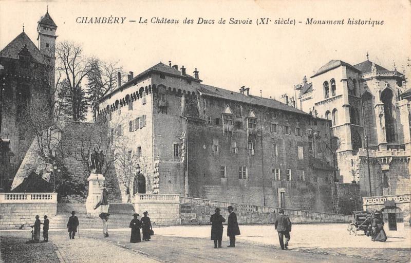 Carte postale ancienne Chambery - Le Chateau Des Ducs De Savoie à Chambéry