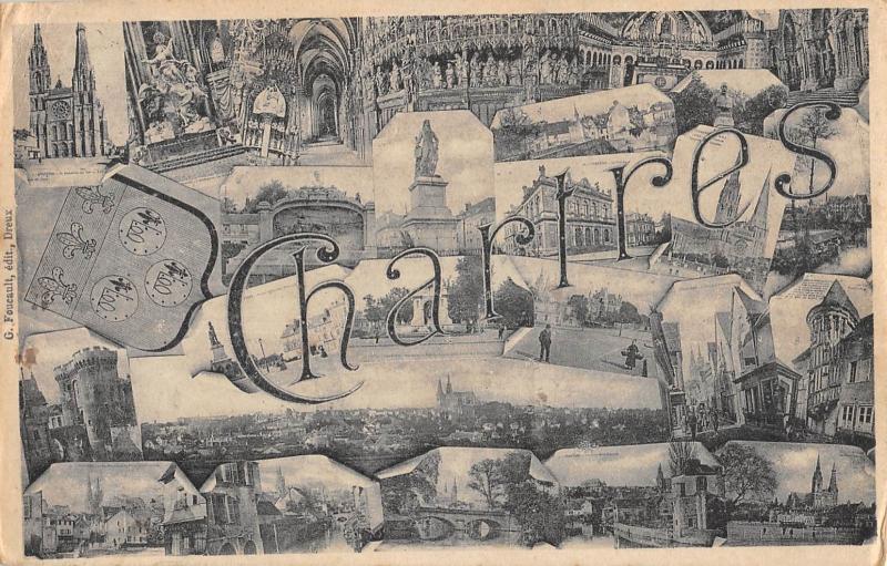 Carte postale ancienne Chartres à Chartres