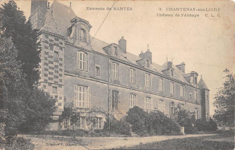 Carte postale ancienne Chantenay Sur Loire - Chateau De L'Abbaye