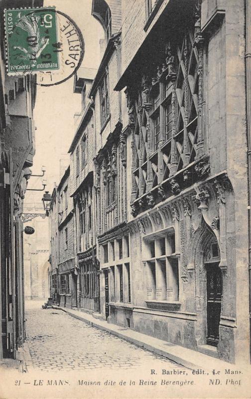 Carte postale ancienne Le Mans - Maison Dite De La Reine Berangere au Mans