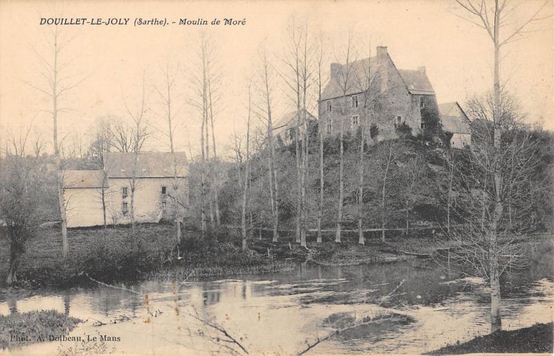 Carte postale ancienne Douillet Le Joly - Moulin De More à Douillet