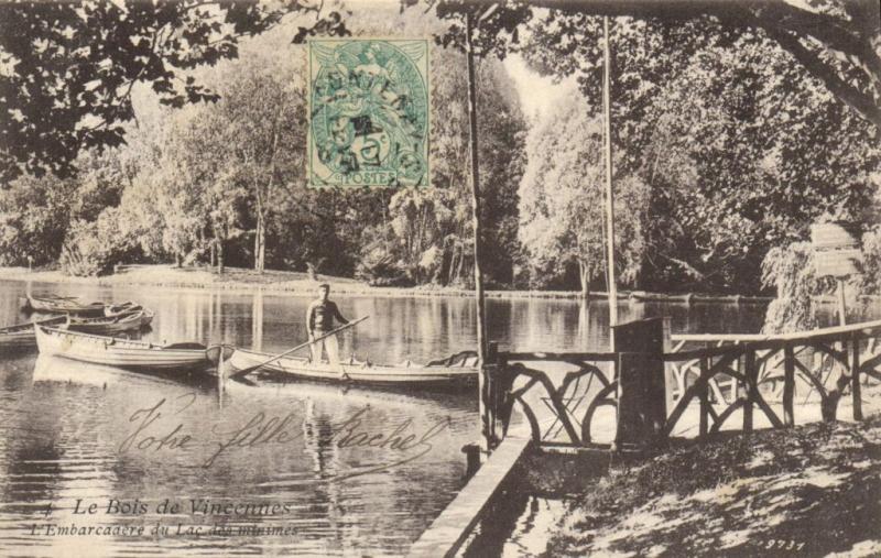 Carte postale ancienne Le Bois de Vincennes à Vincennes