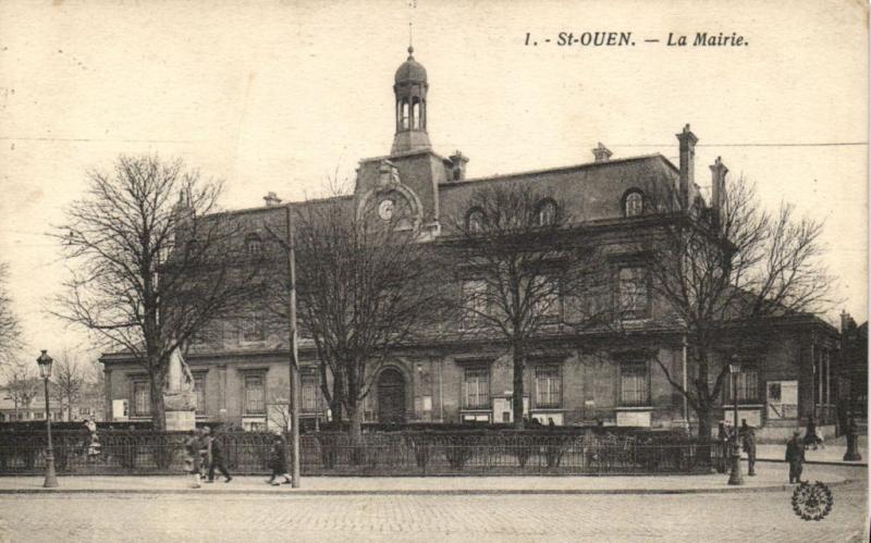 Carte postale ancienne St Ouen-La Mairie