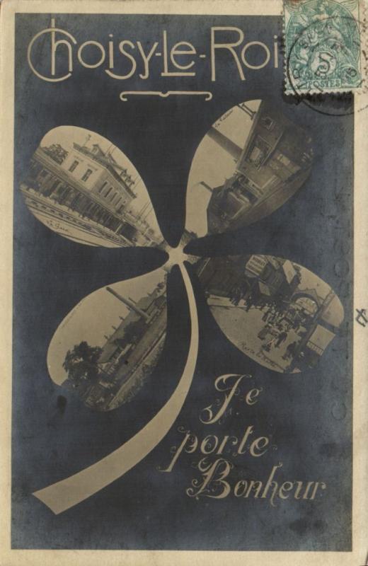 Carte postale ancienne Choisy Le Roi-Je Porte Bonheur à Choisy-le-Roi