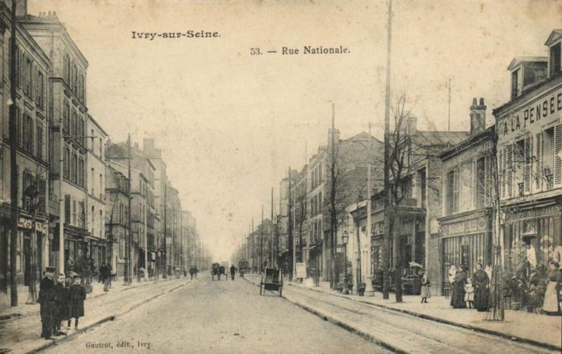 Carte postale ancienne Ivry sur Seine à Ivry-sur-Seine