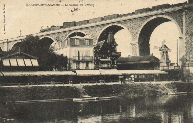 Carte postale ancienne Nogent sur Marne-Le Casino du Vraduc à Nogent-sur-Marne