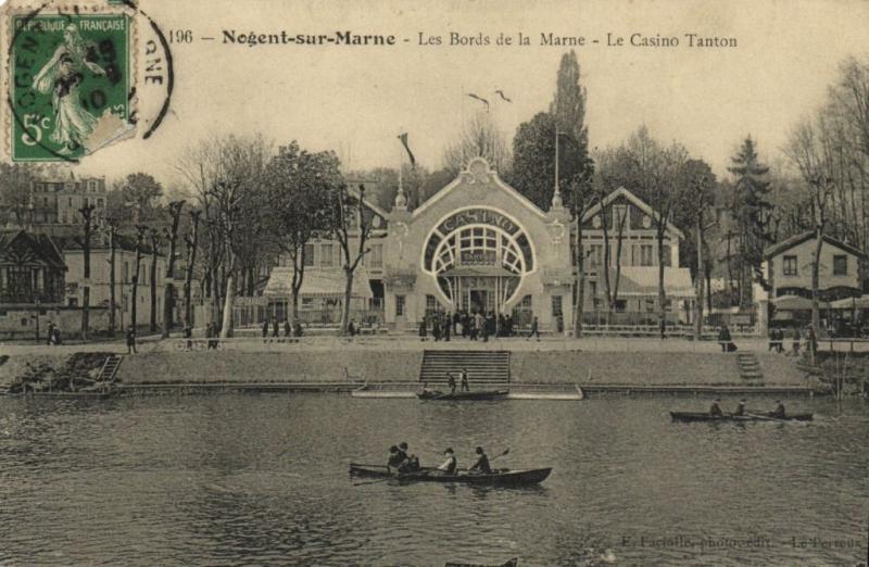 Carte postale ancienne Nogent sur Marne-Le Casino Tanton à Nogent-sur-Marne
