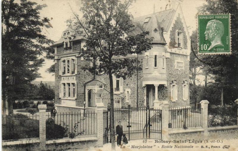 Carte postale ancienne Boissy- Saint-Léges La Marjolaine