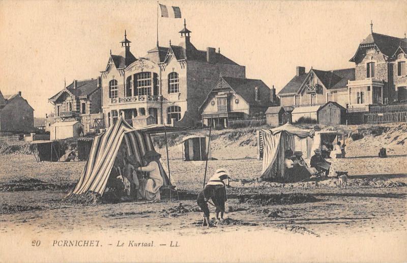 Carte postale ancienne Pornichet - Le Kursaal à Pornichet