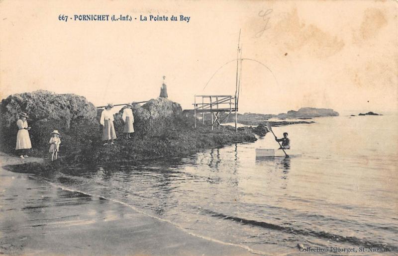 Carte postale ancienne Pornichet - La Pointe Du Bey à Pornichet