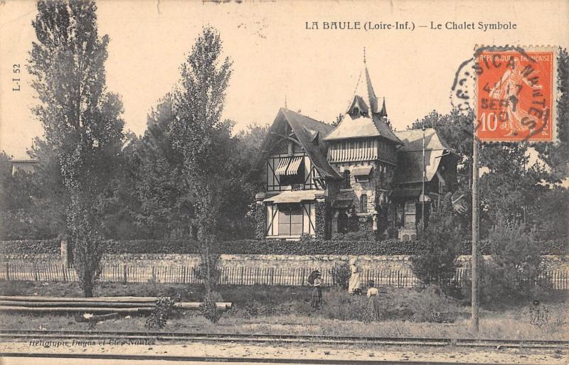 Carte postale ancienne La Baule - Le Chalet Symbole